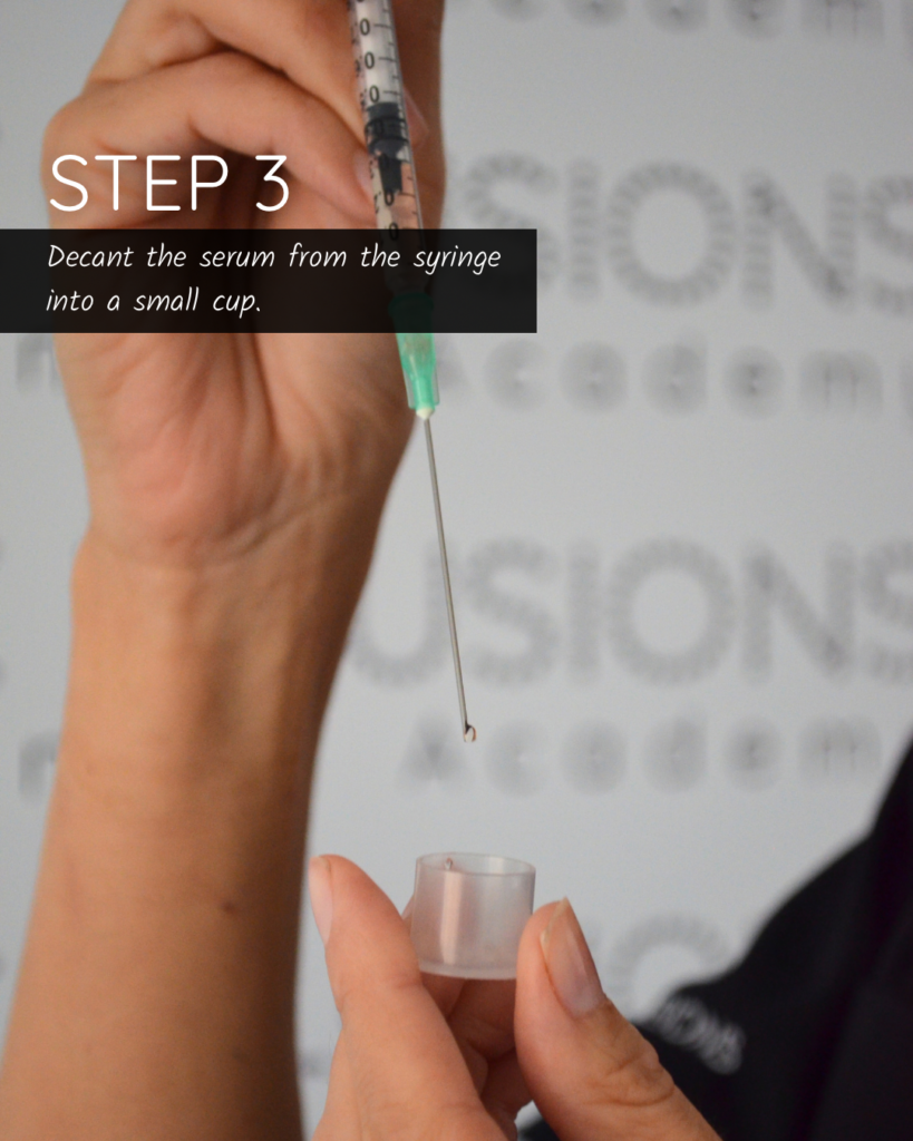 step 3 inkless needling serum for stretch marks